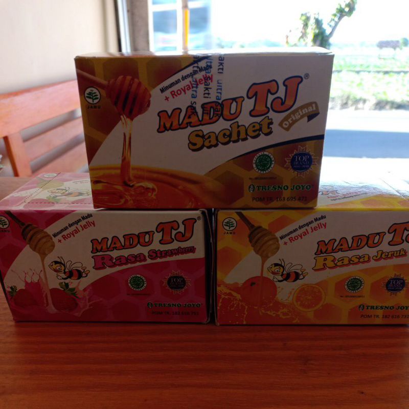 

MADU TJ SACHET/ORIGINAL/STRAWBERRY/JERUK