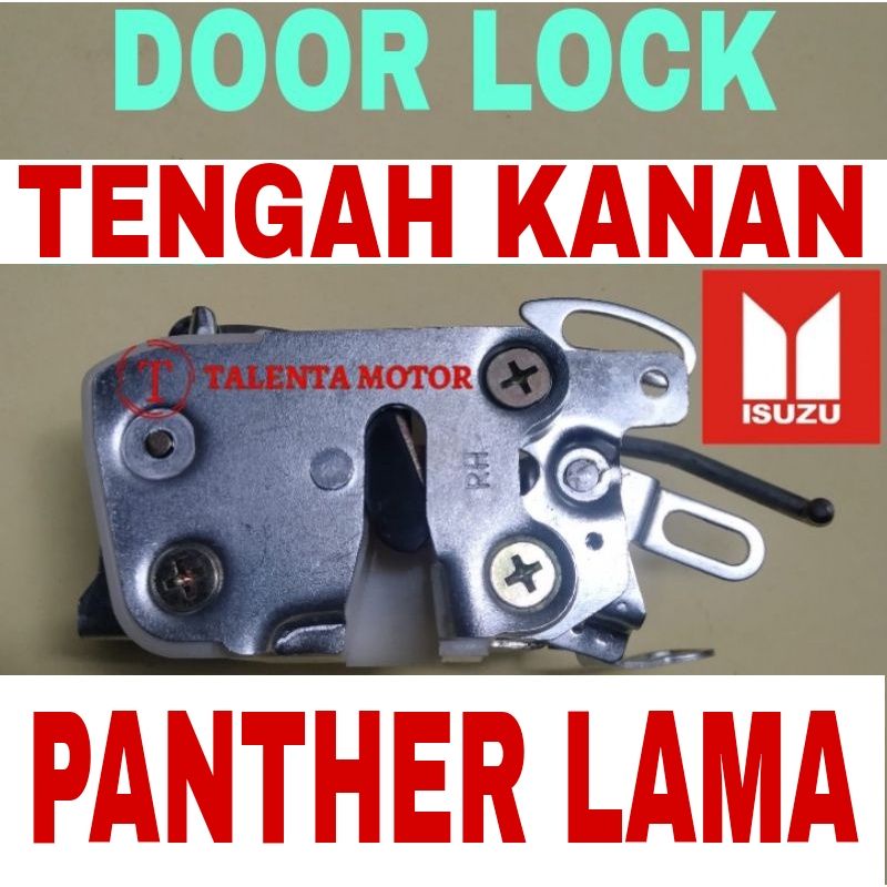 MURAH BAGUS DOOR LOCK PINTU TENGAH / BELAKANG KANAN PANTHER LAMA KOTAK OLD 2.3 / 2.5 TAHUN 90 - 2000