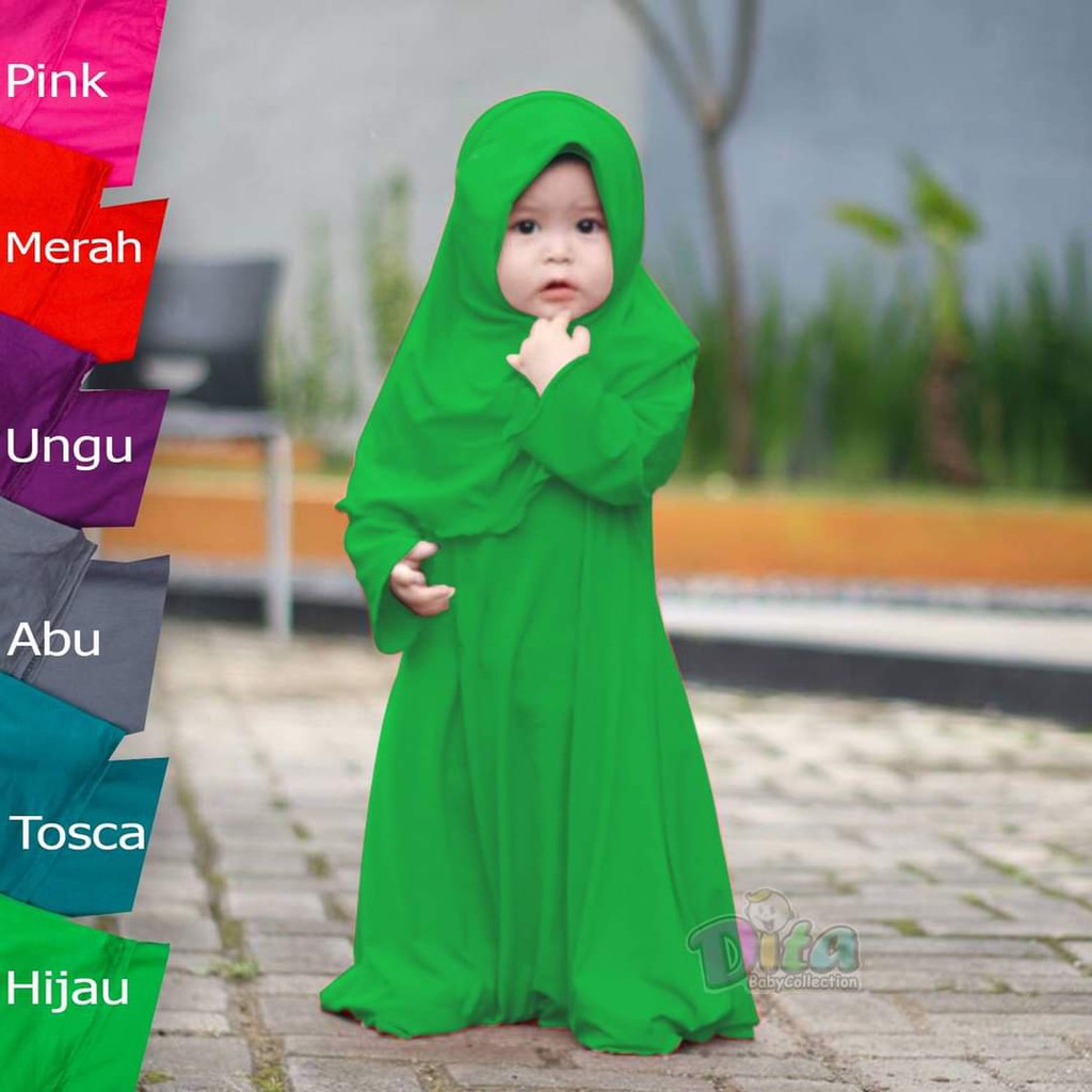 Stelan Gamis Naura Gamis Lucu murah gamis anak