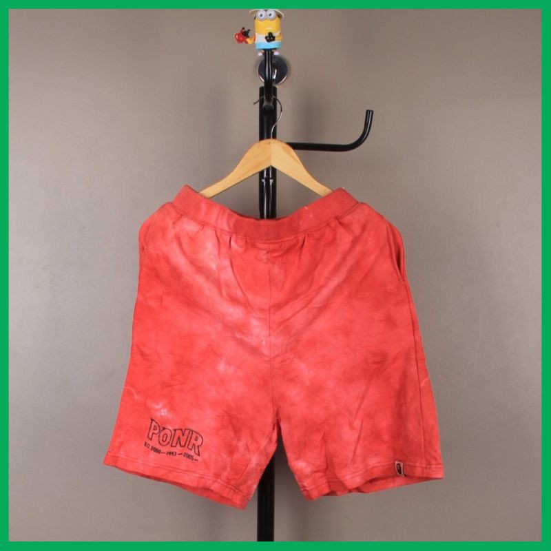 CELANA PRIA NEW OR SD CELANA PENDEK BAPE MAD SHARK RED WASH