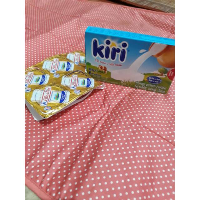 

Paket mpasi UB unsalted butter keju KIRI cheese