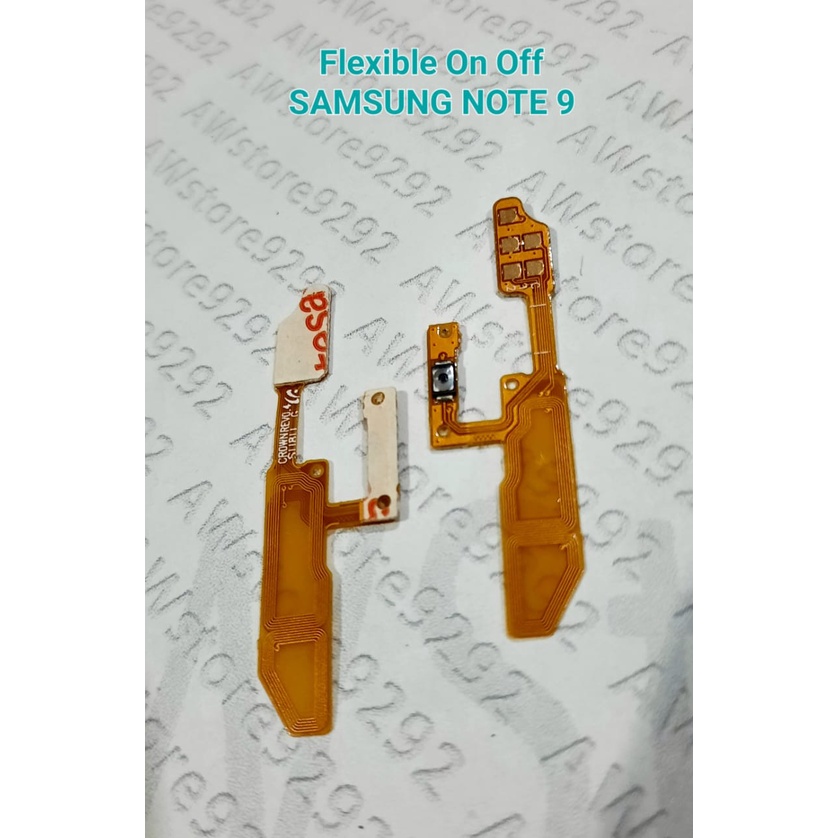 Flex Flexibel Flexible Power On Off SAMSUNG NOTE 9