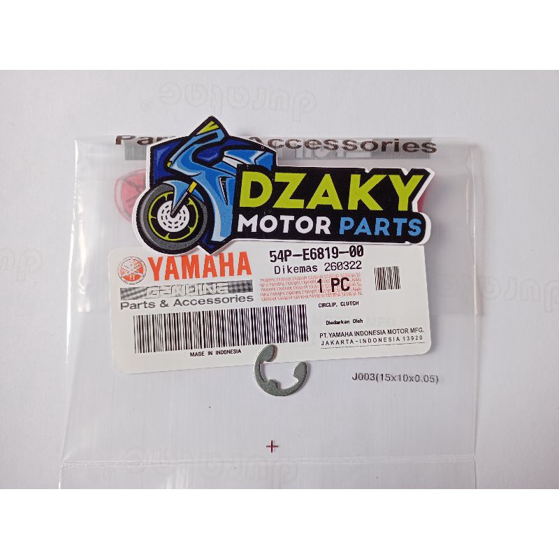 Circlip Sirklip Clip Klip Snapring Kampas Ganda Matic Yamaha Original