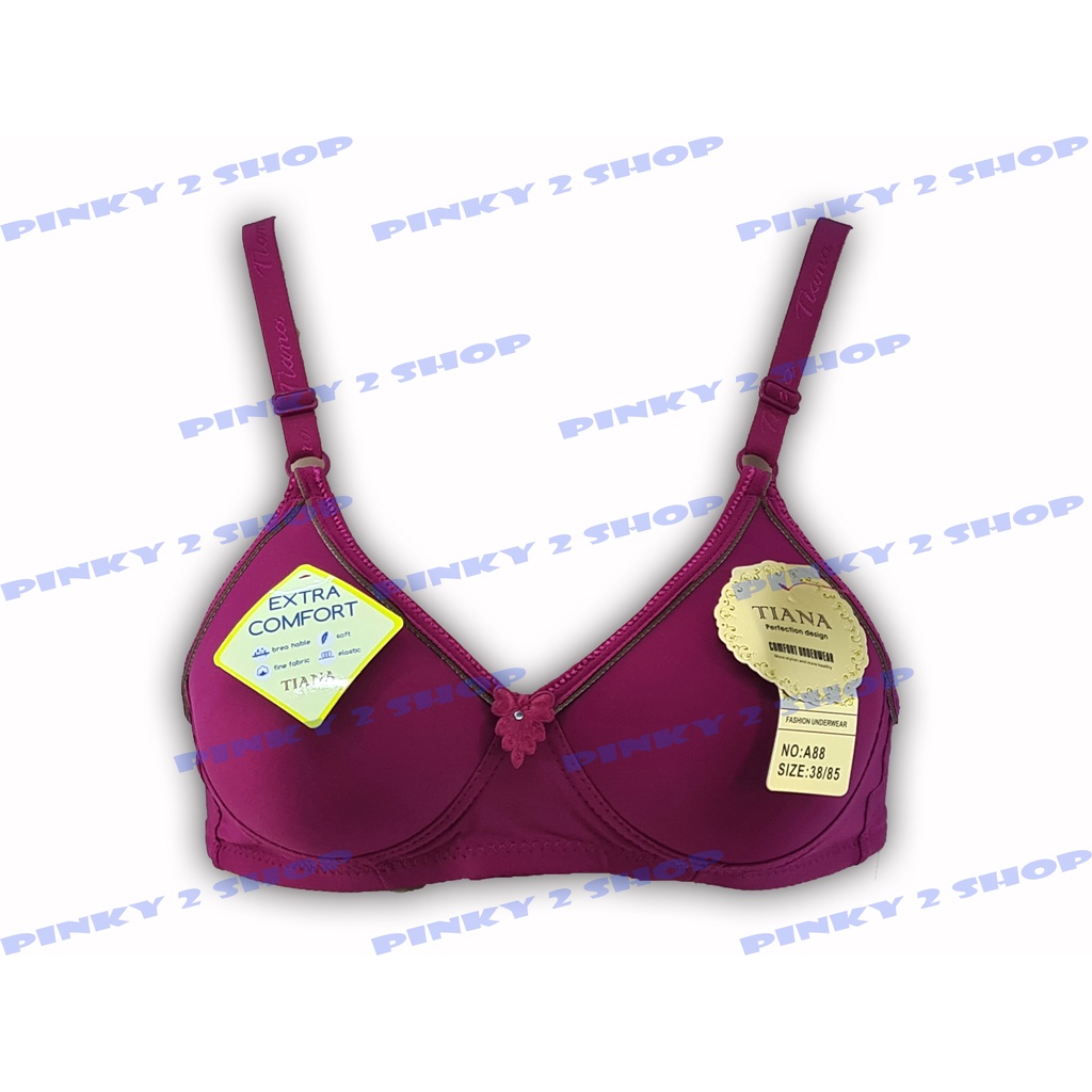 BRA BH TIANA A88 LIST TANPA KAWAT SIZE 34-40 KAIT 2