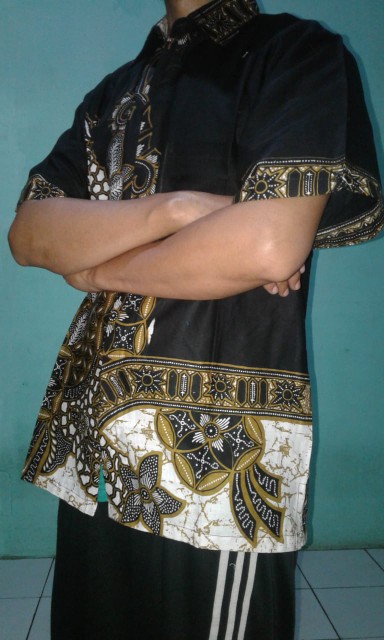 Bswart Batik Hrb026 Kenongo Hem Pendek Padi Pekalongan M L Xl Batik Pria