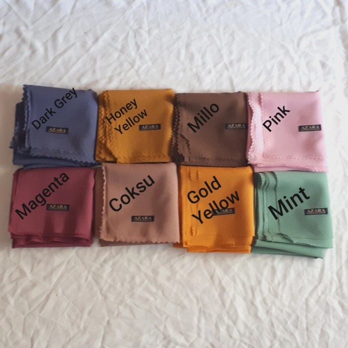 Promo   JILBAB/HIJAB SEGI EMPAT DIAMOND DOLLY LAZER BY AZARA   Hanya di shopee