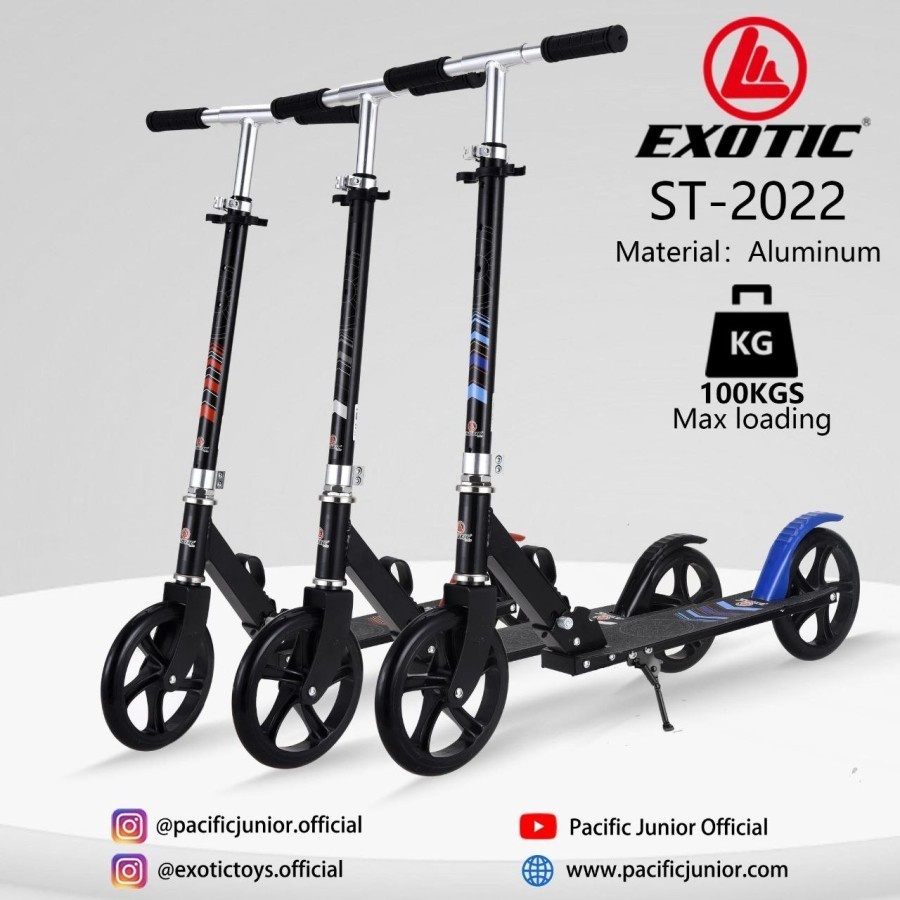 Exotic Pacific Scooter Skuter ST 2022 SCOOTER ALLOY ET-ST2022