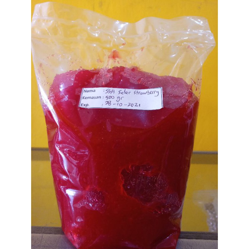 

SSA Selai Strawberry / Nanas dengan serat - Repack 500gr