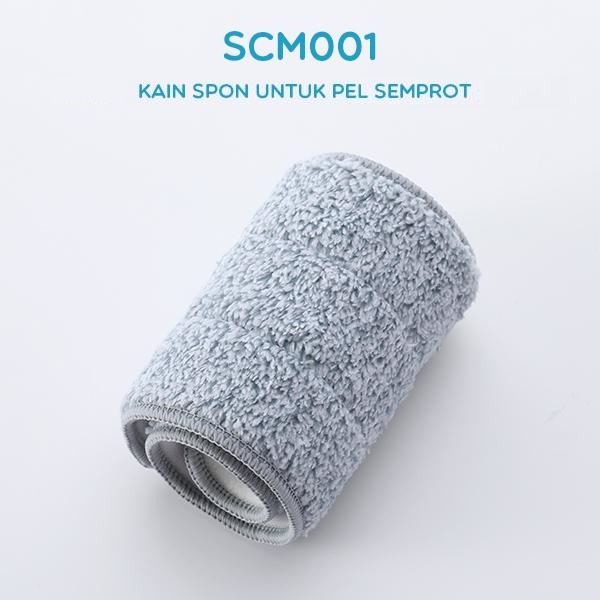 Refill Kain Pel Microfiber Mop Pengganti Cadangan Replacement Refil  Samono  SCM002 / SCM003 / SCM004 / SCM009 / SCM012 / SCM015 / SCM016 Original