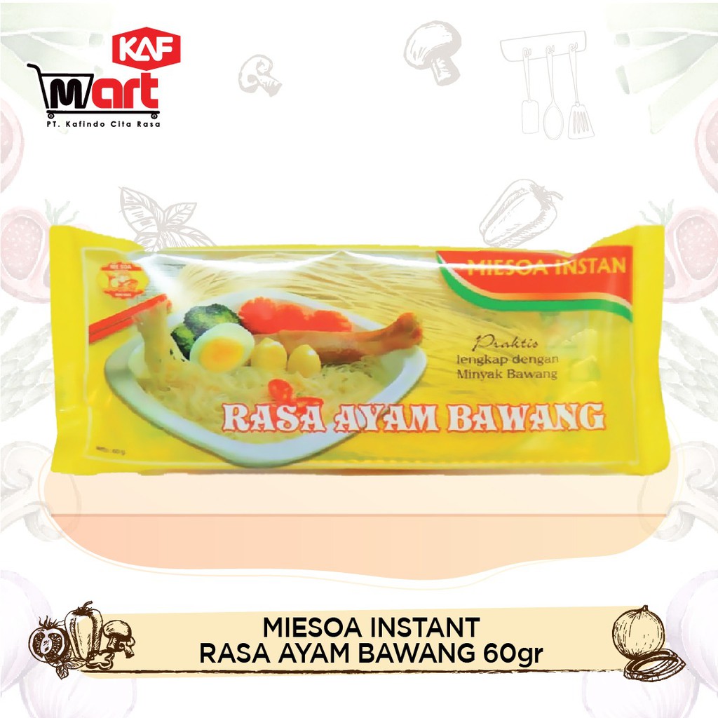 

Miesoa Instant Rasa Ayam Bawang 60g (5 Pcs)