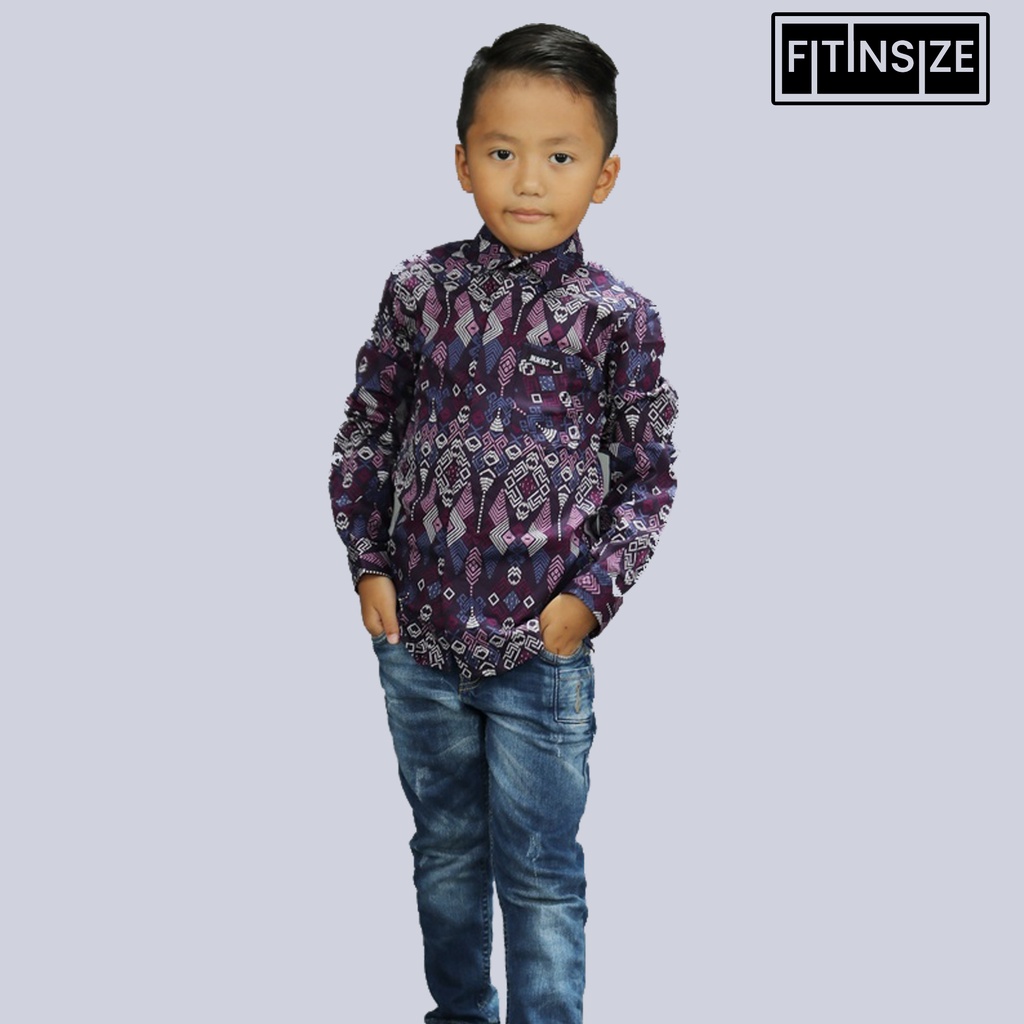 BATIK ANAK Dolby Dolbi Dobi Dobby Doby Tenun Slimfit Katun ATBM Baron Sarimbit Couple Premium Long Black.