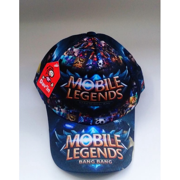 westbag laki laki  dan topi full printing SLempang mobile legend