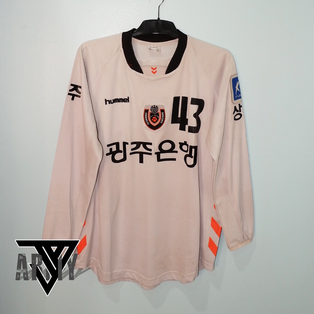 JERSEY BOLA GWANGJU SANGMU KLEAGUE LIGA KOREA ORIGINAL RARE LANGKA