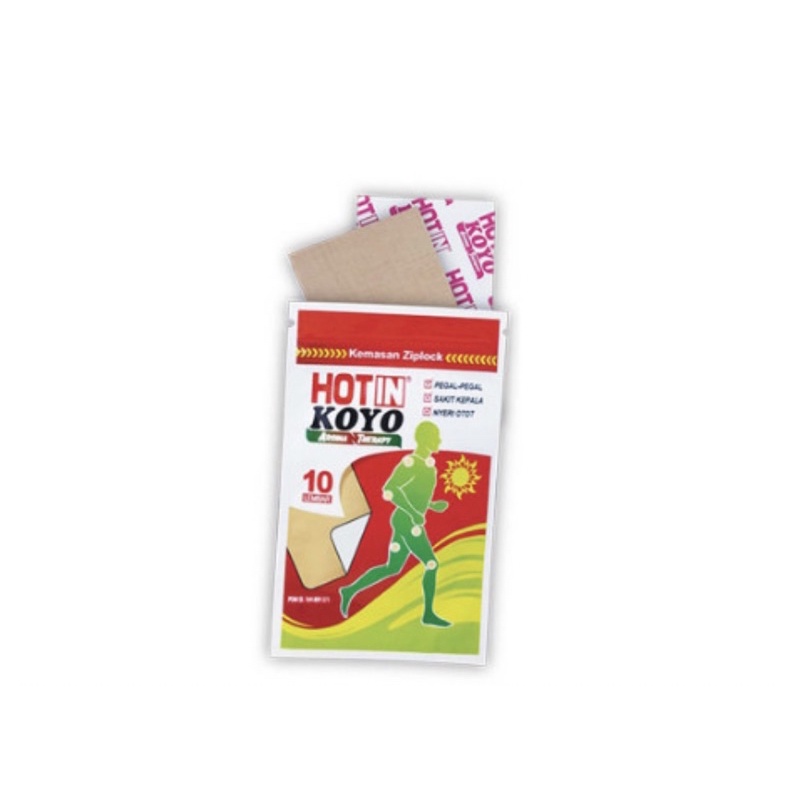 Hotin koyo aromatherapy sachet 10 pcs ( koyo pegal2 )