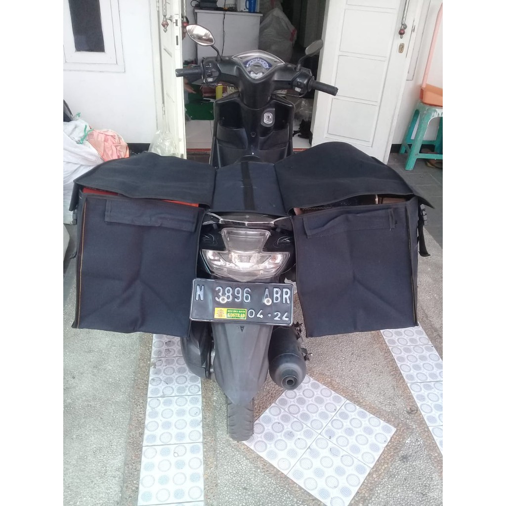 BLACKPINK TAS POS TERPAL | TAS POS MOTOR TERPAL
