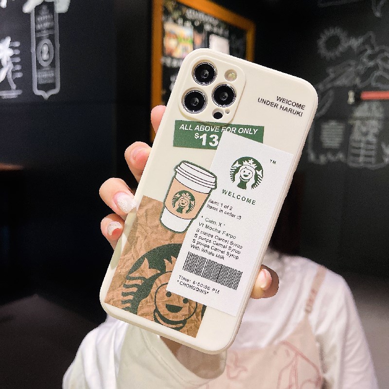 Case OPPO A15 A54 A5S A3S A16 A95 A7 A5 A9 A31 A53 2020 A12 A1K A55 A36 A76 A96 Reno 5 4 5F 4F A74 A15S A52 A11K A92 A35 A11 A93 A32 A72 A94 A53S F17 PRO A16S A12S A12E A33 Y20 Y12 5 5i C3 C25 C12 A12 Trend Soft Case Bahan Tpu Motif Starbucks-5