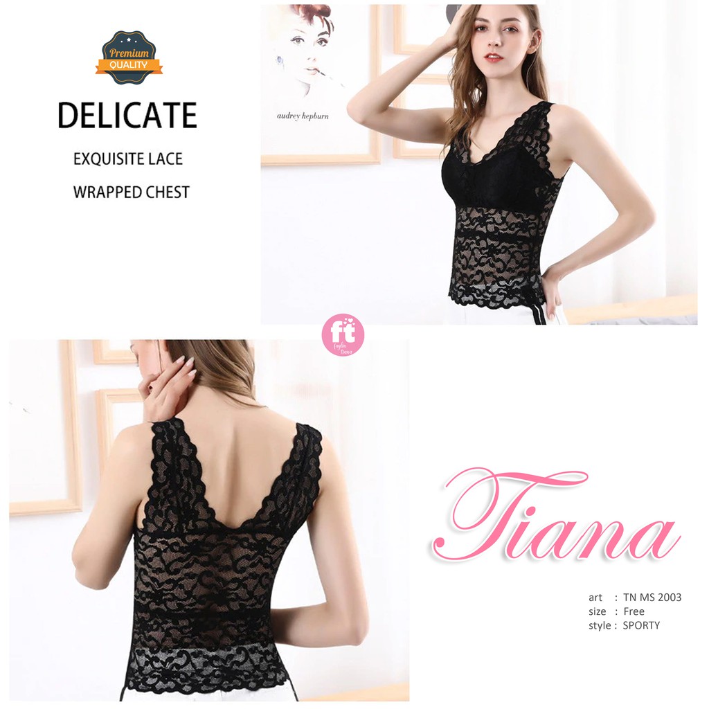 TIANA | Bra Seamless Busa Lepas / BRALETTE RENDA / art TN MS 2003