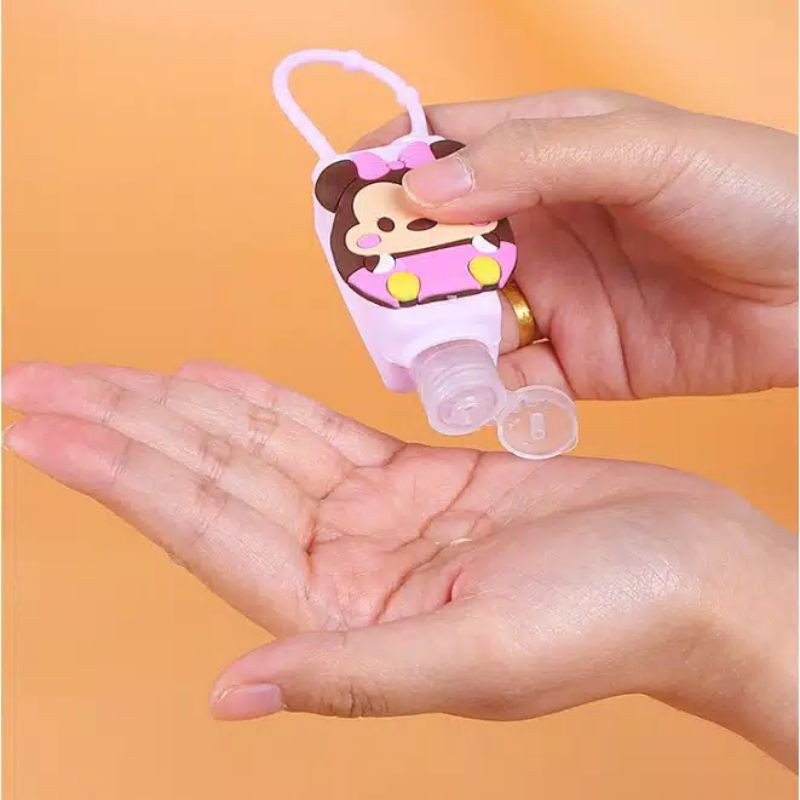 (Part 1) Gantungan Botol Hand Sanitizer Karakter Model Petak