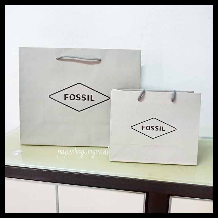 

Fossil Paperbag Authentic Paper Bag Original