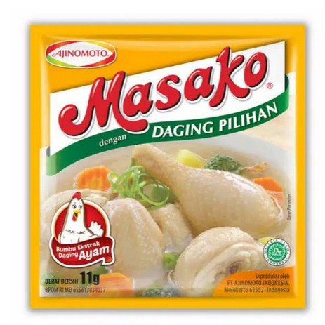 

Rahasia_dapurku Masako ayam 1 sachet bumbu penyedap rasa masakan makanan