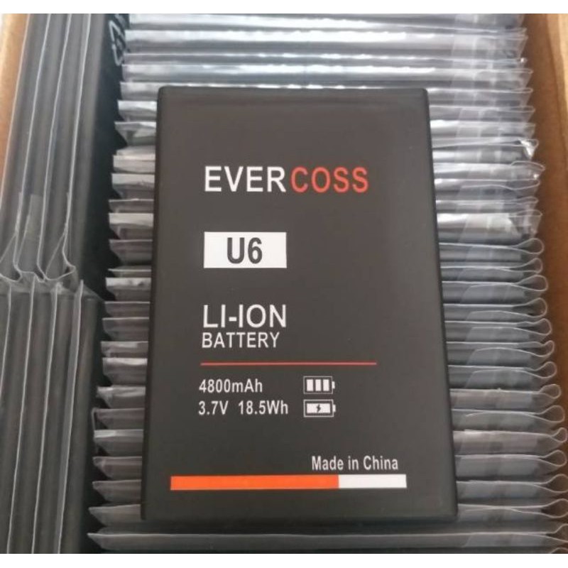 BATRE BATERAI EVERCOSS U6