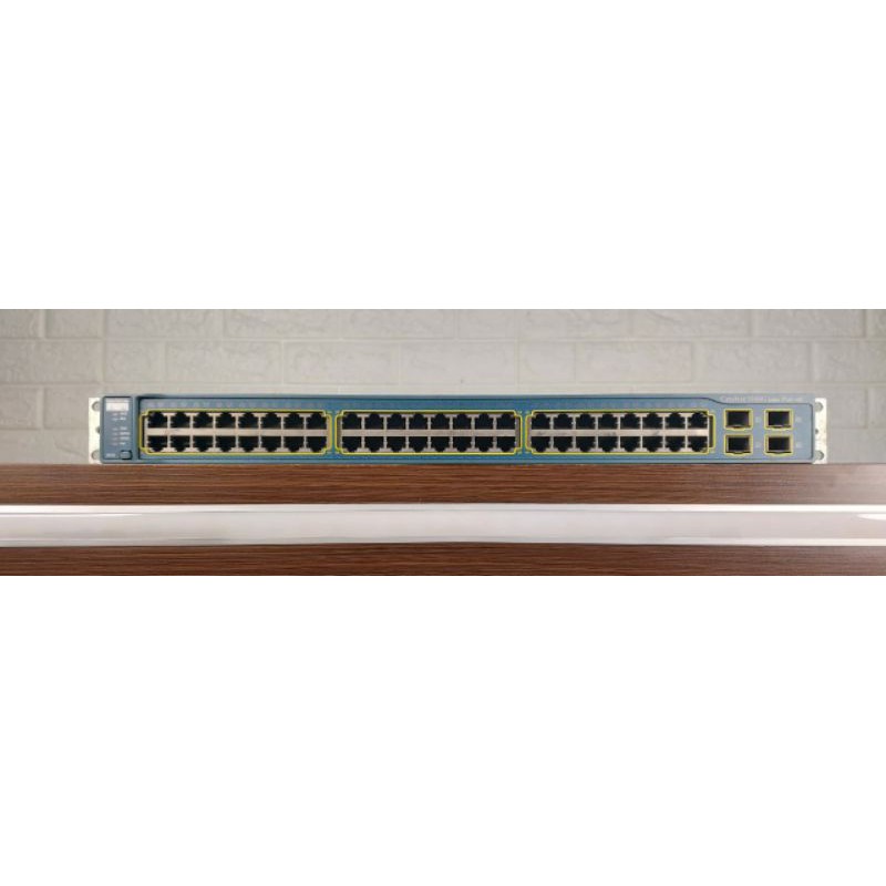 Cisco Catalyst 3560 Series PoE 48 Port Switch WS-C3560G-48PS-S Second Berkualitas