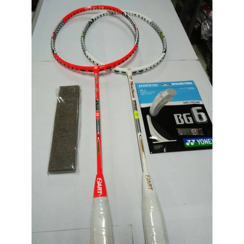 Raket Badminton HART POWER SHOT + BG 6 