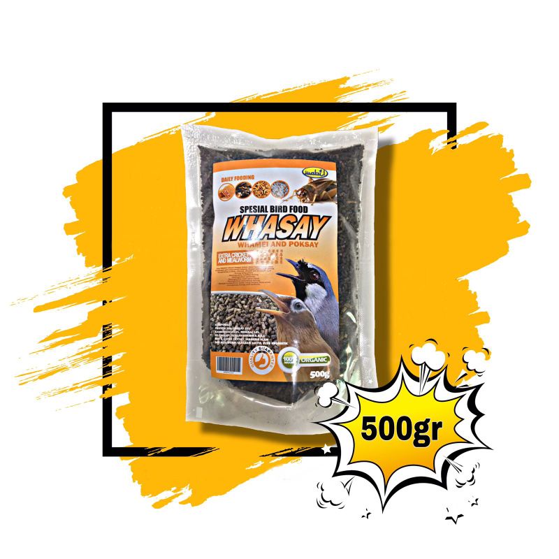 Pakan Burung Poksay Hongkong (Garrulax Chinensis) & Hwamei (Garrulax Canorus)