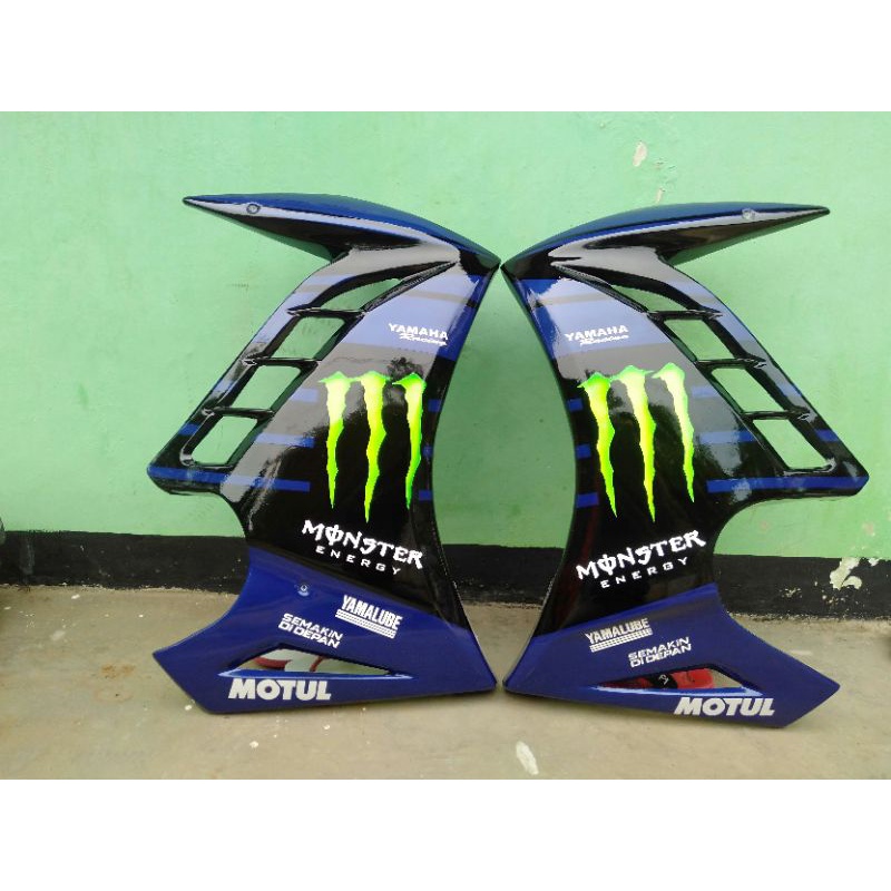 half fairing sayap new vixion ligth&advance model ninja fi