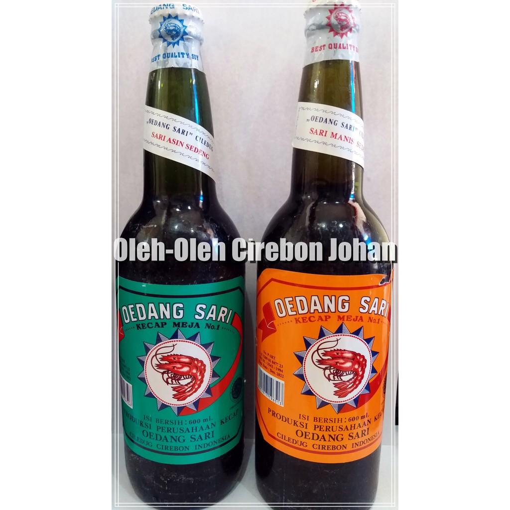 

Kecap Udang Sari Botol Besar / Oedang Sari