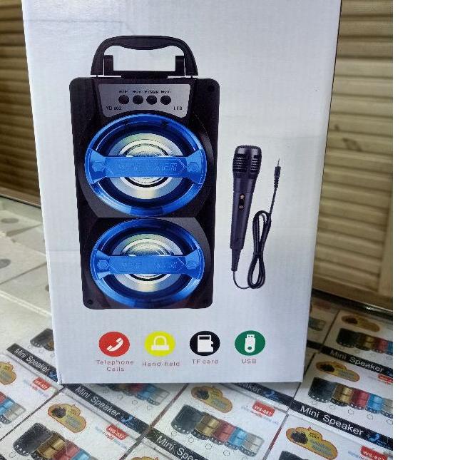 SPEAKER BLUETOOTH SALON AKTIF YD-801/YD-802 FREE MIC//SPEAKER PROTABLE