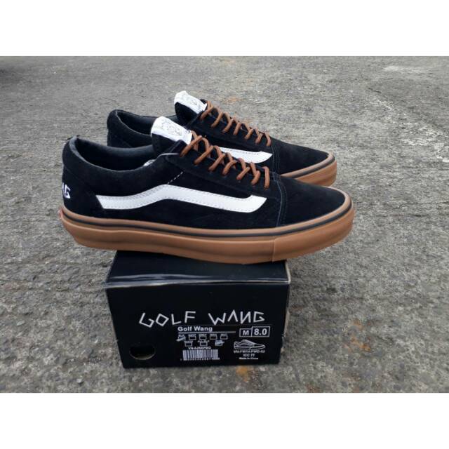 vans golf wang black gum