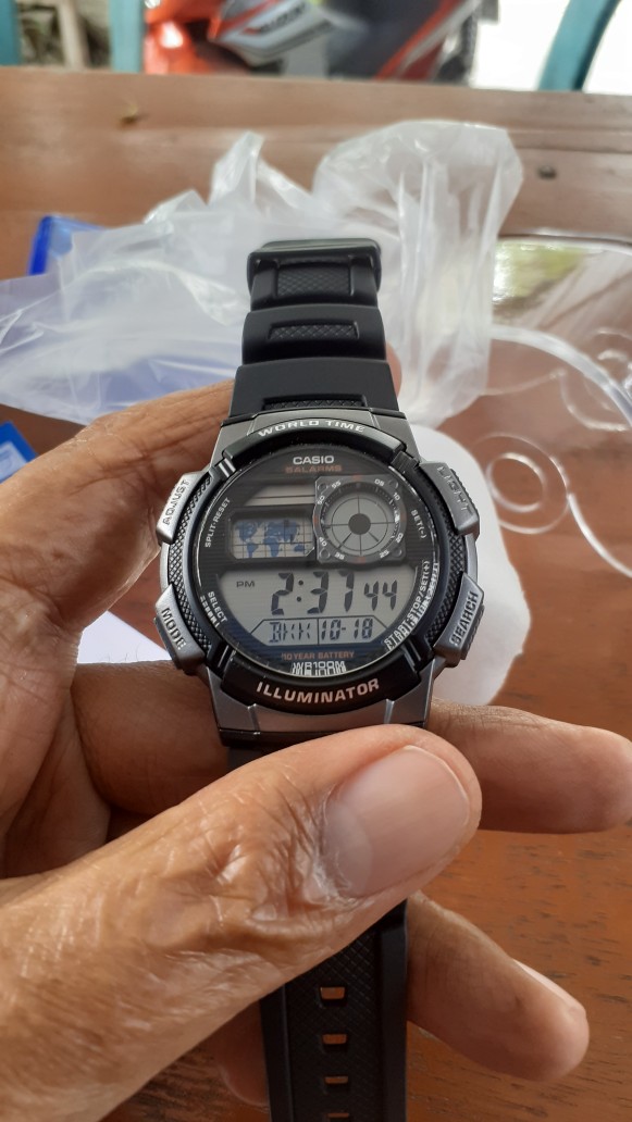 Casio Original Ae-1000w Series Jam Tangan Pria - Rubber