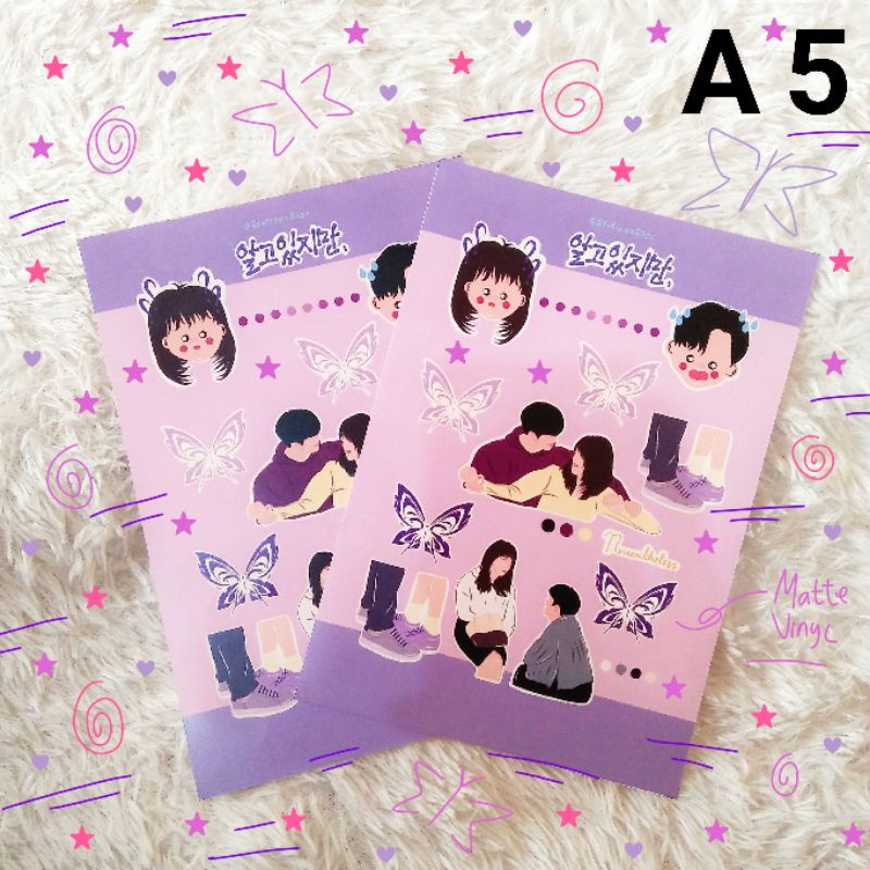 

STICKER A5 | Nevertheless | Money Heist | BLOOM