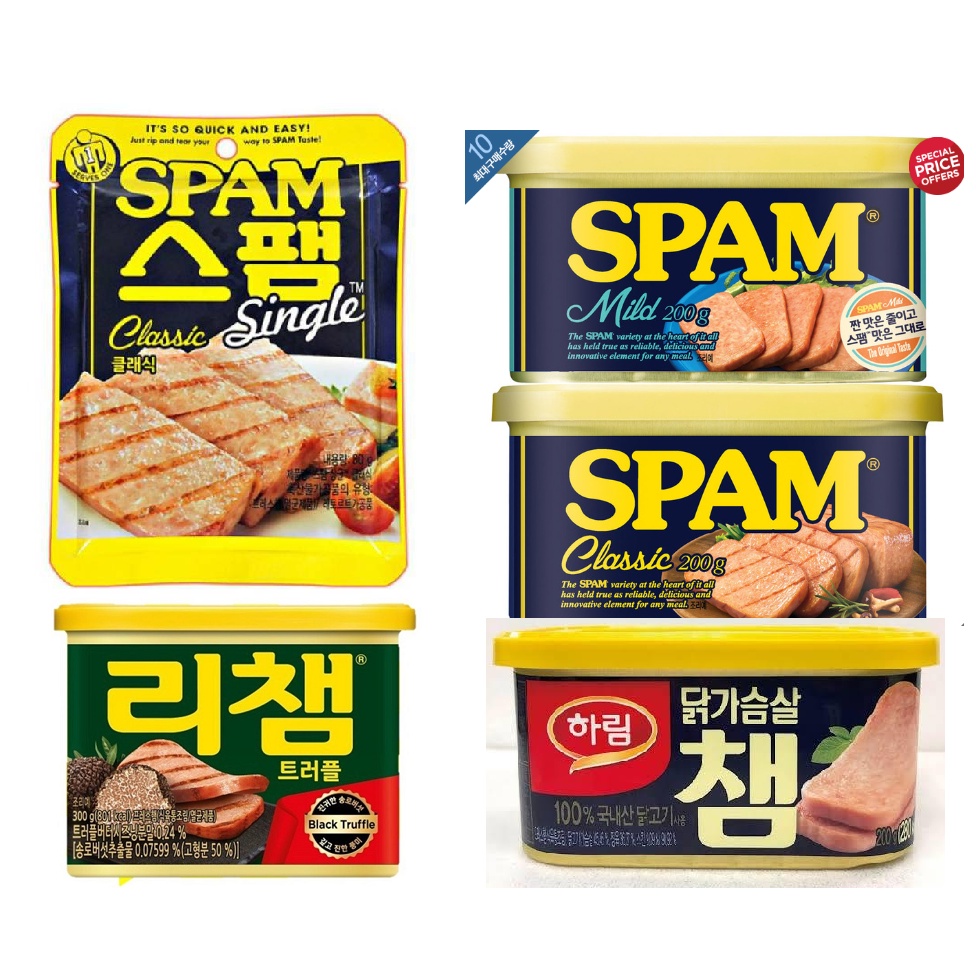 

SPAM Korea Daging Kaleng Spam Original Korea