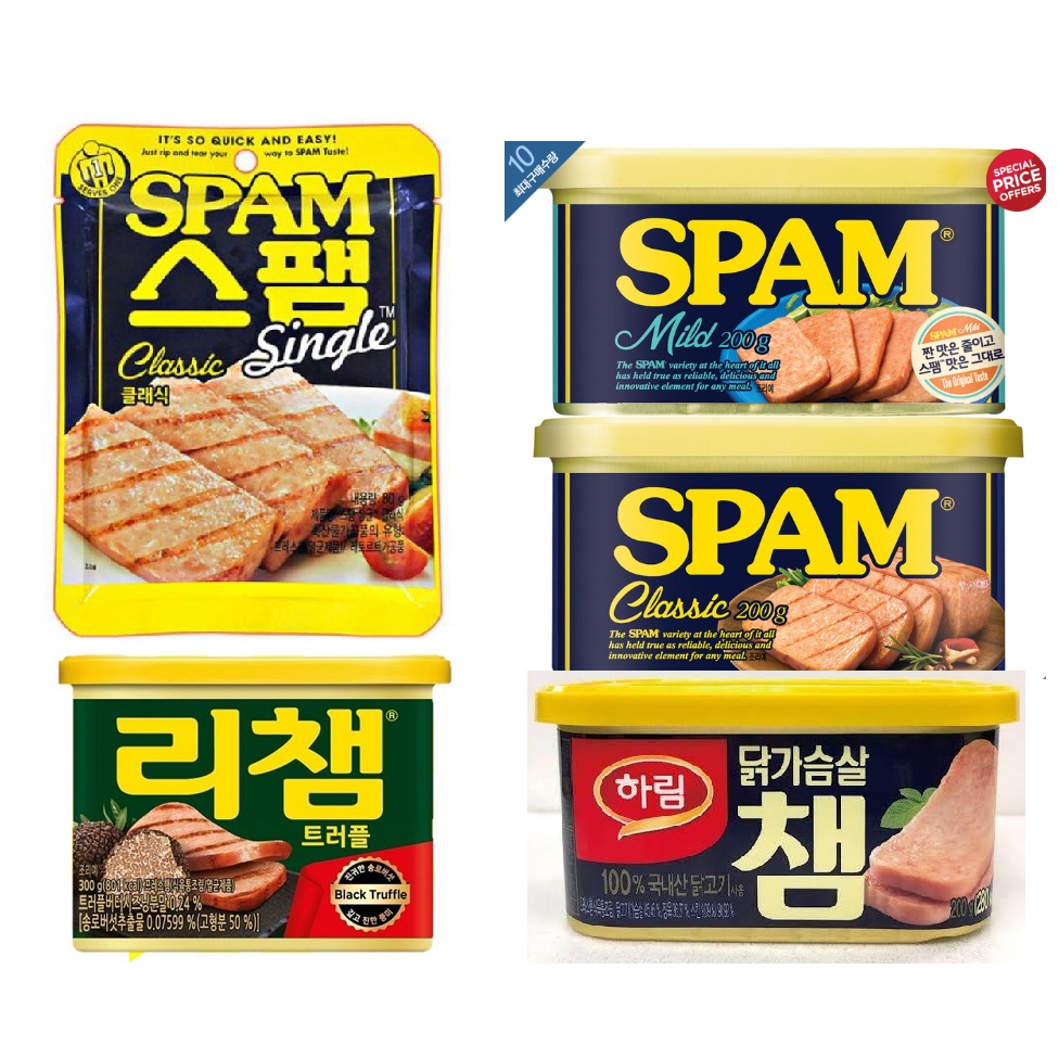 SPAM Korea Daging Kaleng Spam Original Korea