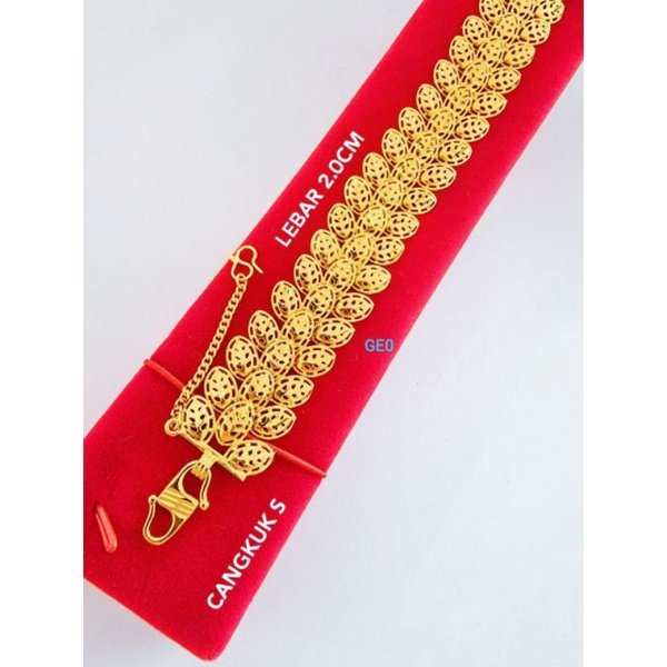 Emas bangkok asli berlapis emas