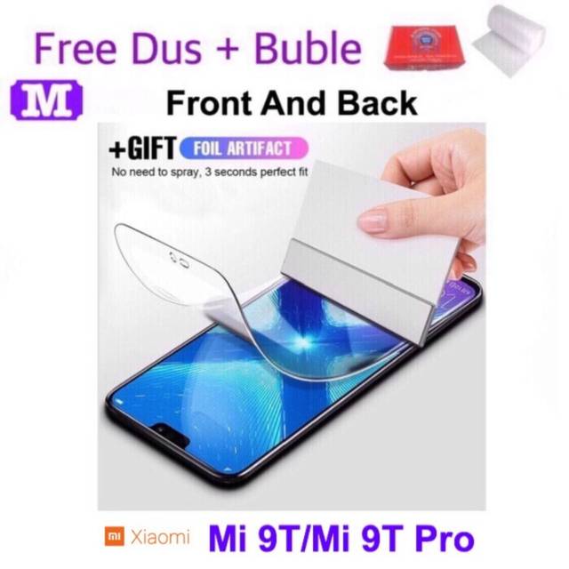 Xiaomi Mi 9T Mi 9T Pro - MAXFEEL Hydrogel Premium Screen FULL SET 
MI9T PRO XIAOMI MI9 T Mi9T Pro