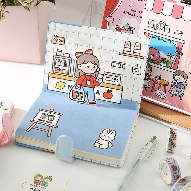 

Super Sale GSYKH [little_o.id] Eternal Summer Journal / Agenda impor / Notebook lucu/diary lucu W48