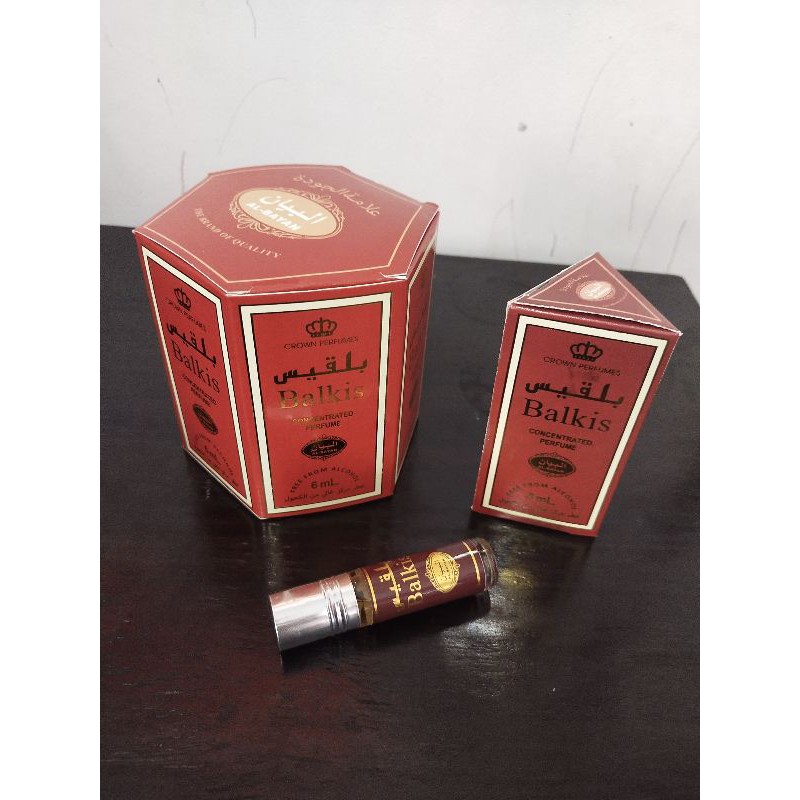 BALQIS-ORIGINAL PERFUM-Parfum Roll On siap pakai-by AL BAYAN-parfum non alkohol 6ml