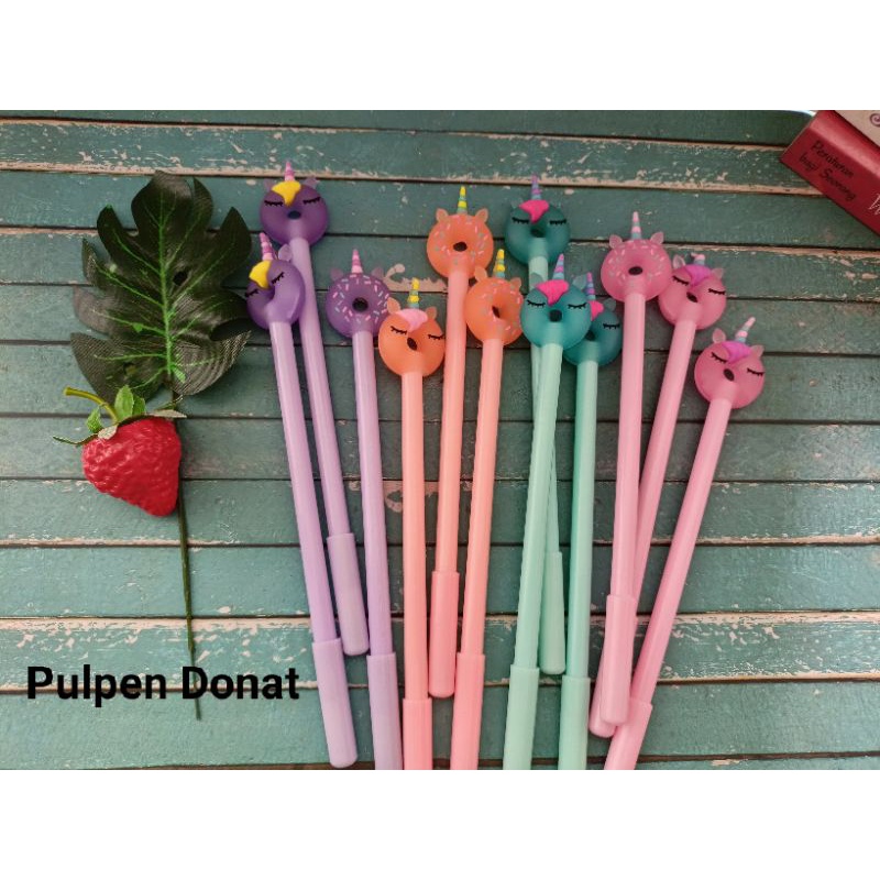 

Pulpen Donut Unicorn lucu