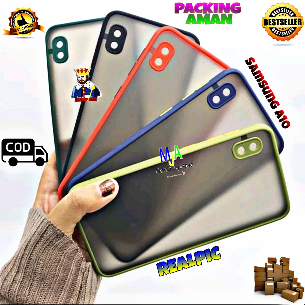 SOFTCASE SAMSUNG GALAXY A10 - CASE MATTE FULL COLOUR MY CHOICE BUMPER CASE PELINDUNG KAMERA