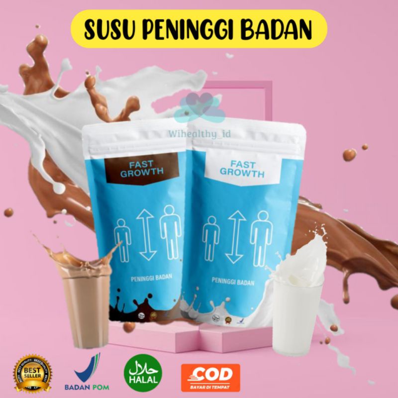 

Susu Peninggi Badan Suplemen Peninggi Badan Dewasa Remaja Murah 100% Herbal by Wiheathy_id