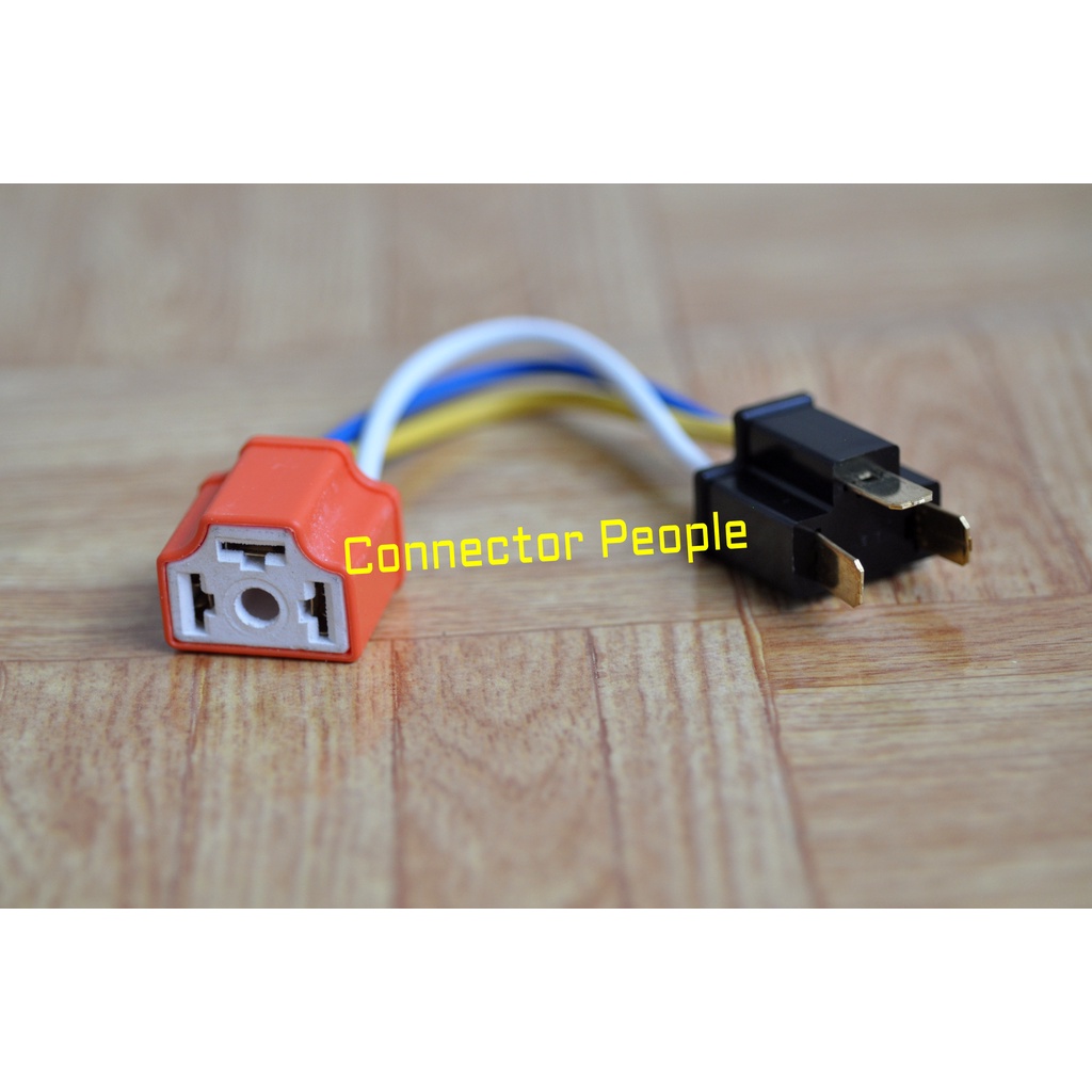 PNP Soket H4 Adaptor Converter Lampu H4 Female ke H4 Male