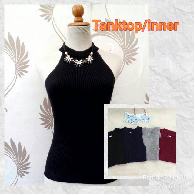 Tank top / inner knitting / tank top rajut FT 102