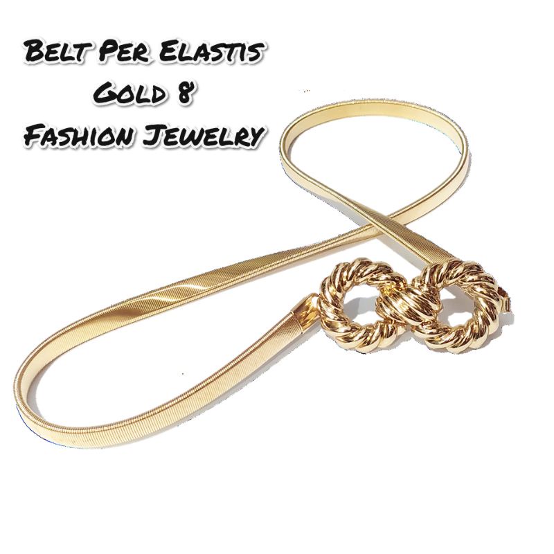 BELT WOMEN PER ELASTIS DAN RANTAI SABUK WANITA IKAT PINGGANG FASHION KOREAN