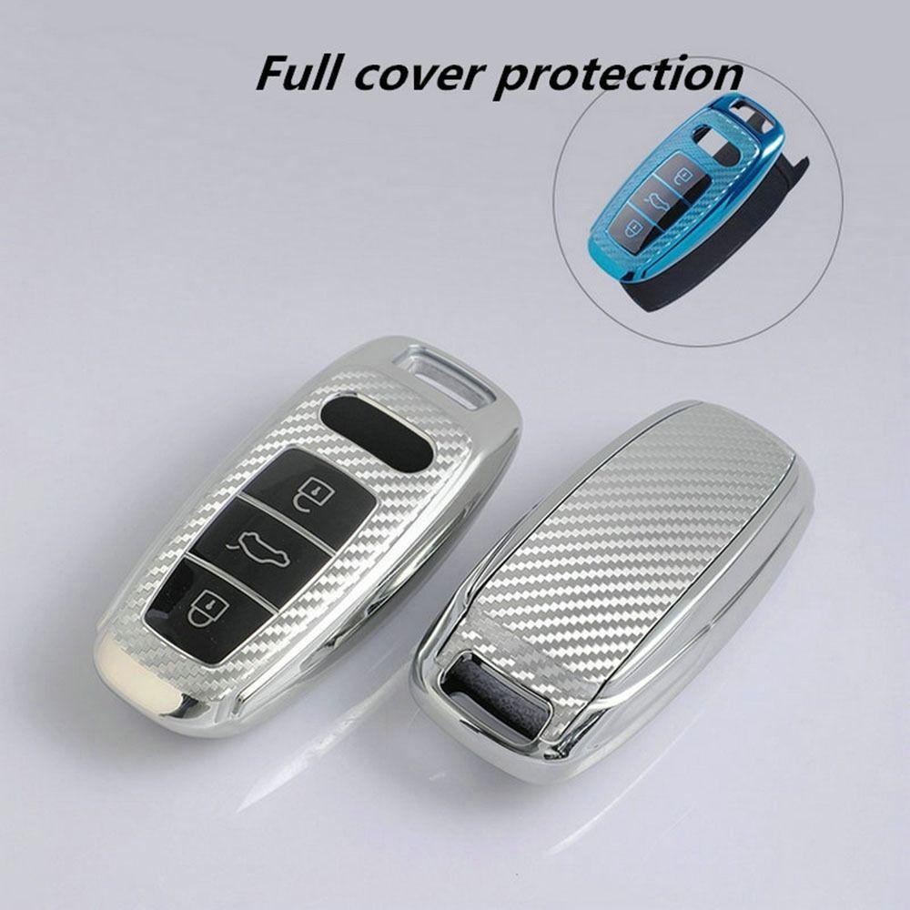 Preva Remote Key Case Soft TPU Pelindung Kulit Key Fob Cover