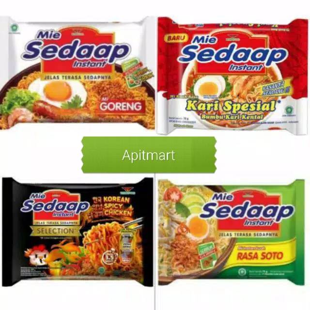 

MIE SEDAAP Goreng / Kuah All Variant