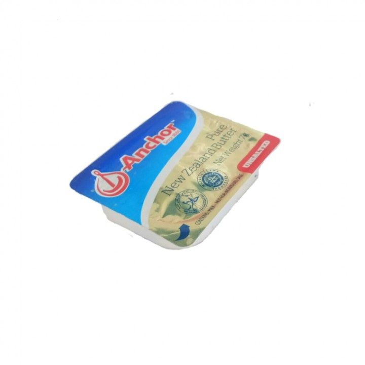 VnM007BP | Unchor Butter Mpasi Bayi 7 Gr Minidish Halal / Anchor Unsalted Butter / Anchor Salted Butter / Mentega Mpasi Bayi Sehat / Unchor Butter Bahan Mpasi Bayi Organik / Perlengkapan Mpasi Bayi