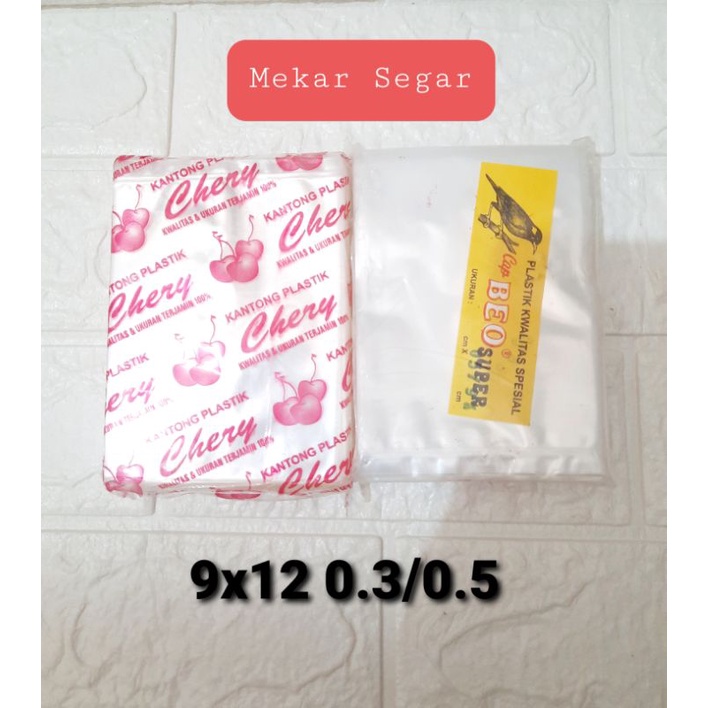 Plastik PP Ukuran 9x12 0.3/0.5 Mic